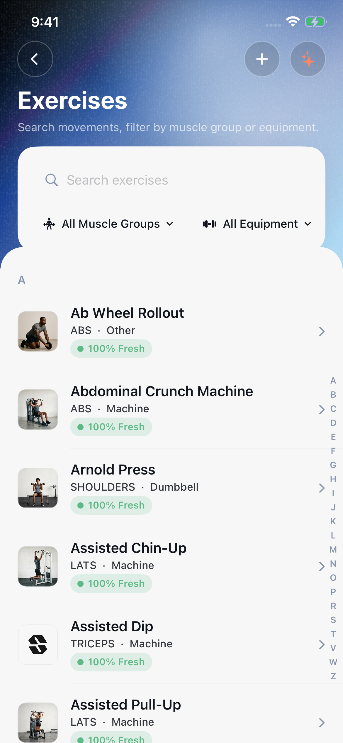 Phone mockup — Training Library